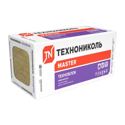 Технониколь техноблок стандарт 1200х600х100мм (2,88м2=0,288м3) (4шт)