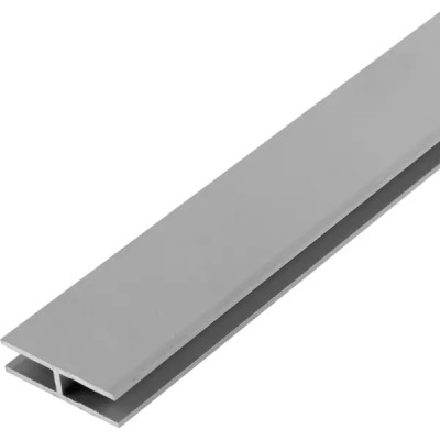 Двутавр алюминиевый 25х8х25х1.5 мм 1 м цвет серебро