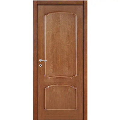 Дверь межкомнатная Хелли глухая шпон натуральный цвет дуб тонированный 80x200 см