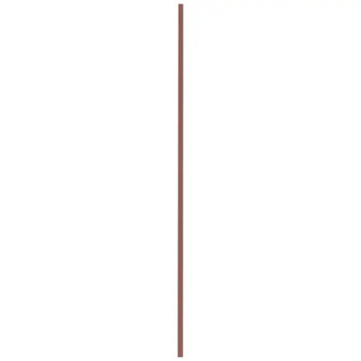 Труба для забора Ral, 40х20х2500 мм, цвет коричневый