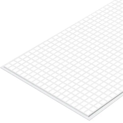 Стеновая панель ПВХ 960x485x0.3 мм Мозаика белая 0.47 м²