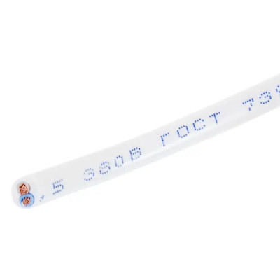 Провод Ореол ПВС 2x1.5 мм 20 м ГОСТ цвет белый