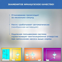 Санитарный насос SFA Sanidouche 250 Вт 67 л/мин