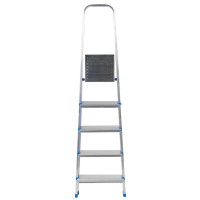 Стремянка алюминиевая Ladderbel STR-AL-5 5 ступеней, максимальная нагрузка 150 кг