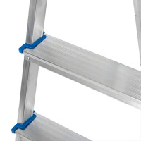 Стремянка алюминиевая Ladderbel STR-AL-5 5 ступеней, максимальная нагрузка 150 кг