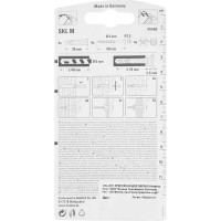 Крепление для зеркал SKL-M K 4х40 мм, нейлон, цвет серебро, 4 шт.