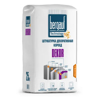 Штукатурка декоративная Bergauf Dekor короед 2.5-3.0 мм 25 кг