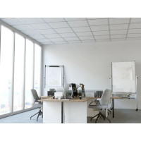 Плита потолочная Knauf Armstrong Байкал 90RH Board 600x600x12 мм (в коробке 20 шт. 7.2 м2)