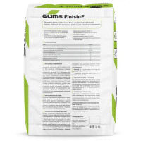 Шпаклёвка цементная финишная Glims Finish-F 20 кг