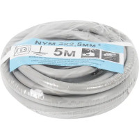 Кабель Партнер-Электро NYM 3x2.5 мм 5 м ГОСТ цвет серый
