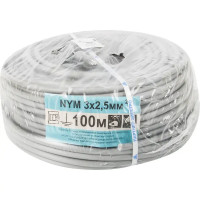 Кабель Партнер-Электро NYM 3х2.5 100 м ГОСТ