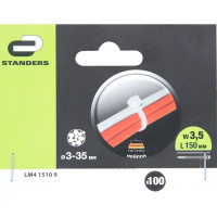 Хомут стяжка Standers 150х3.5 мм нейлон 100 шт.