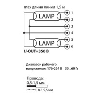 ЭПРА для ламп TDM, 2x36 Вт, G13