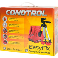 Уровень лазерный Condtrol EasyFix с дальностью до 10 м