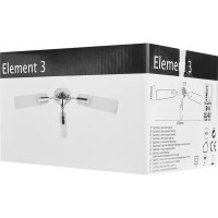 Люстра Element 3xE14x40 Вт, цвет хром