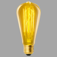 Лампа накаливания Uniel Vintage конус E27 60 Вт 300 Лм свет тёплый белый