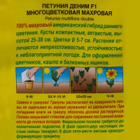 Петуния махровая многоцветковая «Деним» F1