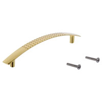 Ручка-скоба RS802GP.4 128 мм металл цвет золото глянцевое