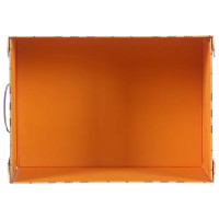 Коробка картонная 35x25x17.5 см клетка