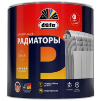 Эмаль для радиаторов Dufa глянцевая цвет белый 1.8 л база 1