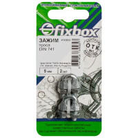 Зажим троса Fixbox DIN 741 5 мм, 2 шт.