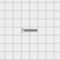 Винт потайной DIN 965 M4х20 мм, на вес
