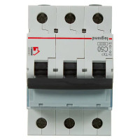 Автоматический выключатель Legrand TX3 3P C50 А 6 кА