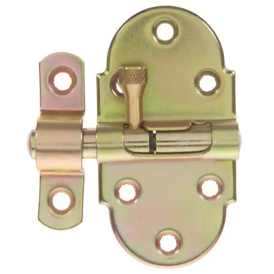 Шпингалет автоматический Gah Alberts 75x9x40 мм