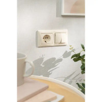 Розетка с заземлением - Legrand Valena - без шторок 16А 250В винтовые зажимы - слоновая кость