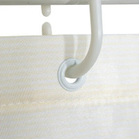 Штора для ванной Bath Plus Rome 180x180 см полиэстер цвет бежевый