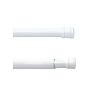 Карниз для ванной Bath Plus телескопический 122-218 см цвет белый