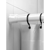 Карниз для ванной Bath Plus телескопический 122-218 см цвет белый