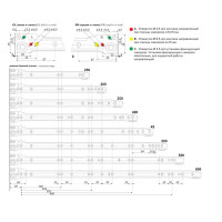 Направляющие роликовые DS01W.1/300, металл, цвет белый