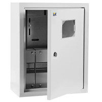 Щит распределительный навесной IEK Home ЩУРН-1/12зо-1 36 УХЛ3 12 модулей IP31 металл