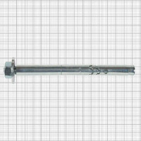 Анкерный болт с гайкой Fischer FSA12/75B 12х146 мм