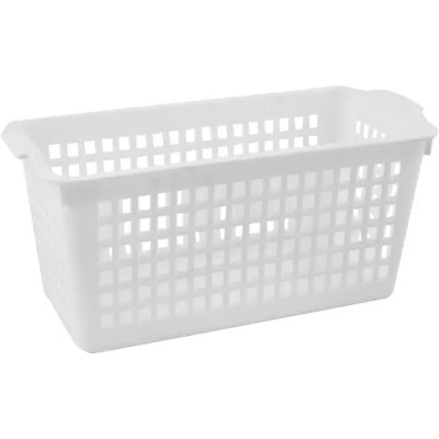 Корзинка для хранения Нижнекамский 1300 полипропилен 28x13.5x12.3 см цвет белый