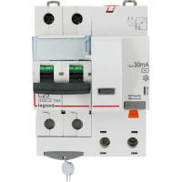 Дифференциальный автомат Legrand DX3 2P C25 A 30 мА 6 кА AC 411160