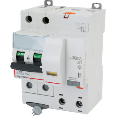 Дифференциальный автомат Legrand DX3 2P C32 A 30 мА 6 кА AC 411161