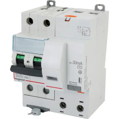 Дифференциальный автомат Legrand DX3 2P C40 A 30 мА 6 кА AC 411162