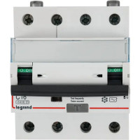 Дифференциальный автомат Legrand DX3 4P C16 A 30 мА 6 кА AC 411186