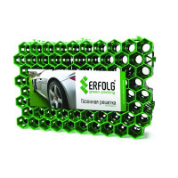 Решётка газонная ERFOLG GP, 40х60х4 см, цвет зелёный