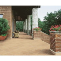 Плинтус неполированный EcoRelief ER01 7x30 см цвет бежевый
