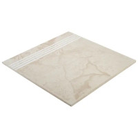 Ступень EcoRelief ER01 30x30 см керамогранит цвет светло-терракотовый