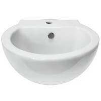 Раковина Sanita Luxe Art, фарфор, 48 см, цвет белый