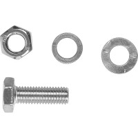 Болт с гайкой и шайбой M10x30 мм, 2 шт.