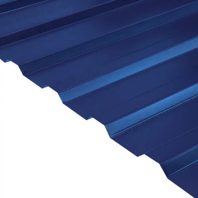 Профнастил С20 0.35 мм 1150x2000 мм синий RAL 5005