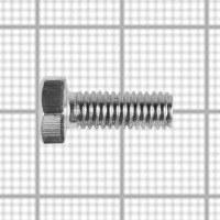 Болт DIN 933 M6x16 мм, на вес