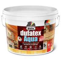 Пропитка для дерева Dufa Dufatex Aqua акриловая глянцевая 5 л