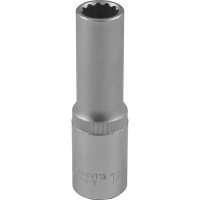 Торцевая головка удлиненная двенадцатигранная Jonnesway 49062 1/2 дюйма 12 мм