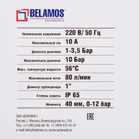 Блок управления насосом Belamos BRIO-5